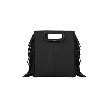 Сумка M с бахромой, Smooth Leather M Bag with Fringing, произв. Maje