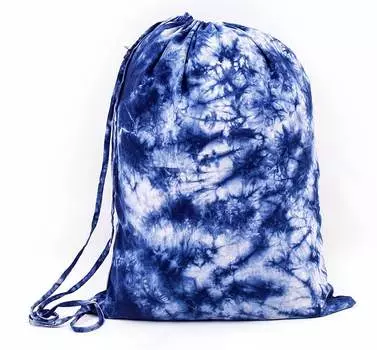 Сумка-мешок тай-дай, Tie Dye Sack Bag, Handmade, произв. MYINDIA