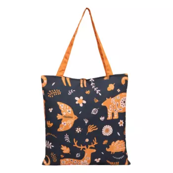 Сумка тоут Таинственные животные, Mystic Animals Tote Bag, произв. The Purple Tree