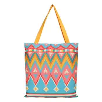 Сумка тоут Яркое искусство, Vibrant Art Tote Bag, произв. The Purple Tree