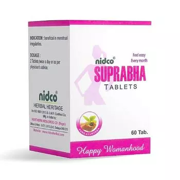 Супрабха (60 таб), Suprabha, произв. Nidco