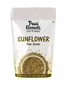 Сырые семена Подсолнечника (150 г), Raw Sunflower Seeds, произв. True Elements