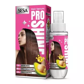 Сыворотка для блеска волос (100 мл), Pro Shine Hair Serum, произв. Sesa