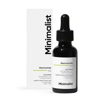 Сыворотка для лица с Ниацинамидом 10% (30 мл), Niacinamide 10% Face Serum, произв. Minimalist