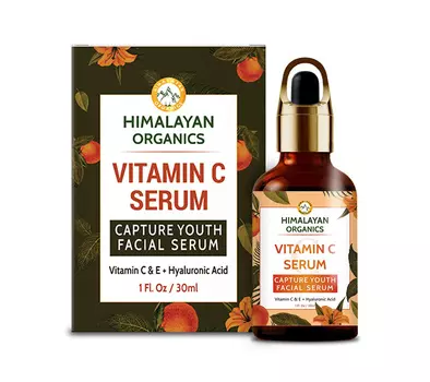 Сыворотка для лица с витамином С (30 мл), Vitamin C Serum, произв. Himalayan Organics
