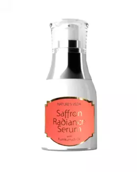 Сыворотка с Шафраном и маслом Кумкумади: для сияния кожи (30 мл), Saffron Radiance Serum, произв. Nature's Veda
