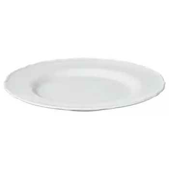 Тарелка белая, UPPLAGA Side Plate White, произв. IKEA