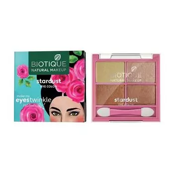 Тени для век Песня Земли: 4 оттенка (7 г), Stardust Eye Shadow Earth Song, произв. Biotique