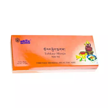 Тобкей-Менджа: тибетский чай (10 пак х 1.5 г), Tobkay-Menja, произв. Sorig