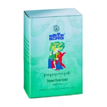 Тобмин Чхудуе Гиятсо: тибетский чай (30 пак), Tobmeen Chudue Gyatso, произв. Sorig
