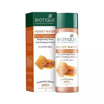Тонер для лица с Мёдом: сужение пор (120 мл), Honey Water Pore Tightening Toner, произв. Biotique