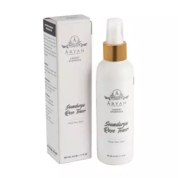 Тонер для лица с Розой (210 мл), Soundarya Rose Toner, произв. Aryan