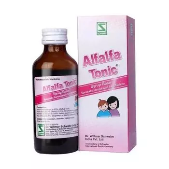 Тоник с Люцерной для детей (100 мл), Alfalfa Tonic Paediatric, произв. Schwabe