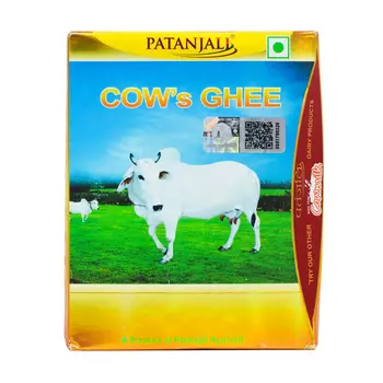 Топленое масло Гхи (200 мл), Ghee, произв. Patanjali