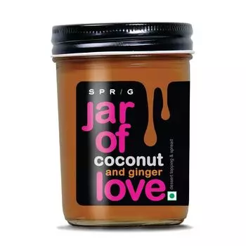 Топпинг для десертов: Кокос и Имбирь (290 г), Jar of Love Coconut and Ginger, произв. Sprig