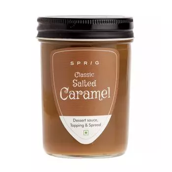 Топпинг для десертов: соленая карамель (290 г), Classic Salted Caramel, произв. Sprig