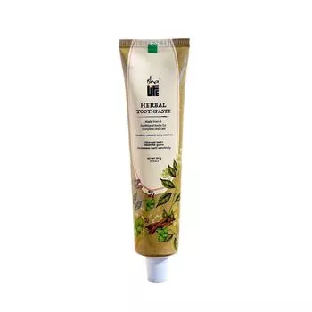 Травяная зубная паста (150 г), Herbal Toothpaste, произв. Isha Life