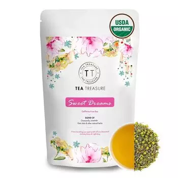 Травяной чай для хорошего сна (100 г), Sweet Dream Tea, произв. Tea Treasure