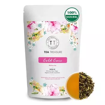 Травяной чай при простуде (100 г), Cold Care Wellness Tea, произв. Tea Treasure