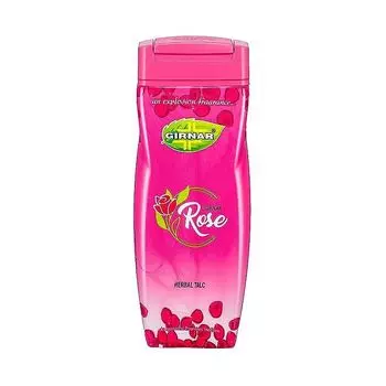 Травяной тальк с ароматом Розы (100 г), Rose Herbal Talc, произв. Girnar
