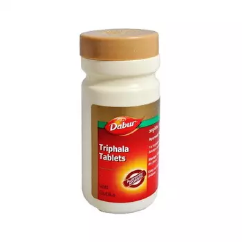 Трифала (60 таб, 700 мг), Triphala, произв. Dabur