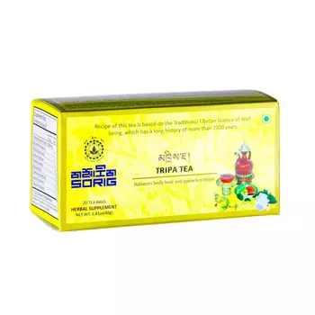 Трипа: тибетский чай (20 пак х 2 г), Tripa Tea, произв. Sorig