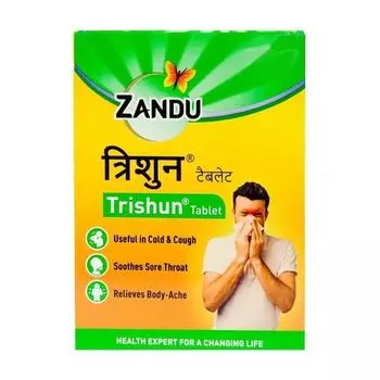 Тришун (90 таб, 3х30 таб), Trishun, произв. Zandu