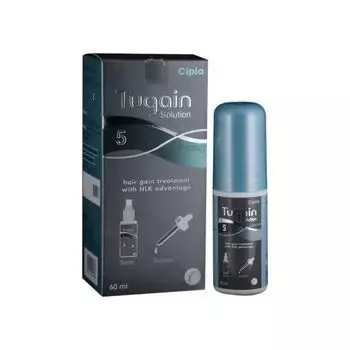 Тугэйн Солюшн 5% (60 мл), Tugain Solution 5, произв. Cipla