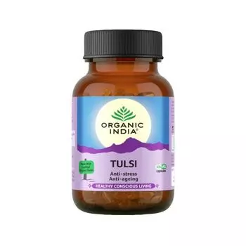 Тулси (60 кап, 300 мг), Tulsi, произв. Organic India