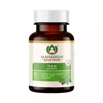 Тулси (60 таб, 500 мг), Organic Tulsi, произв. Maharishi Ayurveda