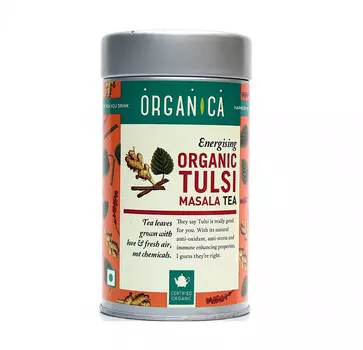 Тулси чай с Масала (75 г), Organic Tulsi Masala Tea, произв. Organica
