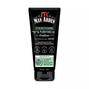 Укрепляющий и очищающий кондиционер для волос (200 мл), Strengthening & Purifying Conditioner, произв. Man Arden
