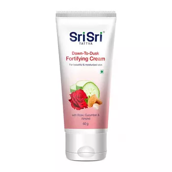 Укрепляющий крем для лица От рассвета до заката (60 г), Dawn To Dusk Fortifying Cream, произв. Sri Sri Tattva