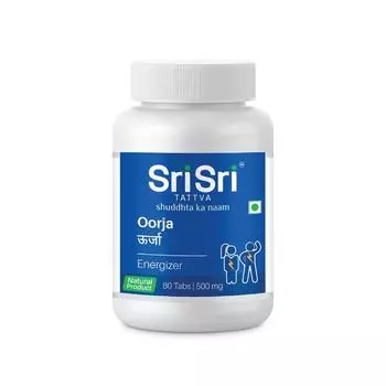 Урджа (60 таб, 500 мг), Oorja, произв. Sri Sri Tattva