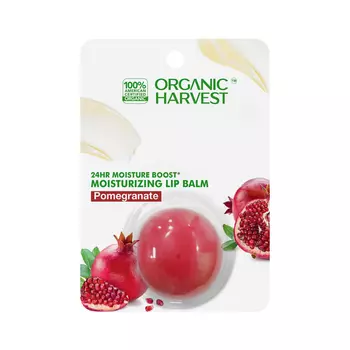 Увлажняющий бальзам для губ Гранат (8 г), Moisturizing Lip Balm Pomegranate, произв. Organic Harvest