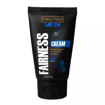 Увлажняющий крем с водой Мертвого моря и экстрактом Зеленого чая (100 мл), Fairness Cream with Dead Sea Water & Green Tea Extract, произв. Indus Valley