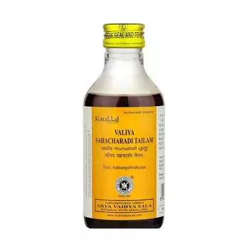 Валия Сахачаради Тайлам (200 мл), Valiya Sahacharadi Tailam, произв. Kottakkal Ayurveda