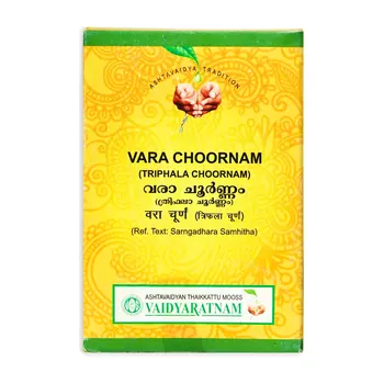 Вара Чурнам (Трифала Чурна) (50 г), Vara Choornam, произв. Vaidyaratnam
