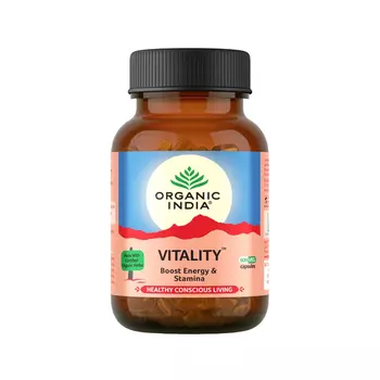 Виталити (60 кап, 325 мг), Vitality, произв. Organic India