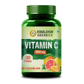 Витамин С (120 таб, 1000 мг), Vitamin C, произв. Himalayan Organics