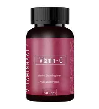 Витамин С (90 кап, 500 мг), Vitamin C, произв. Vitamin Haat