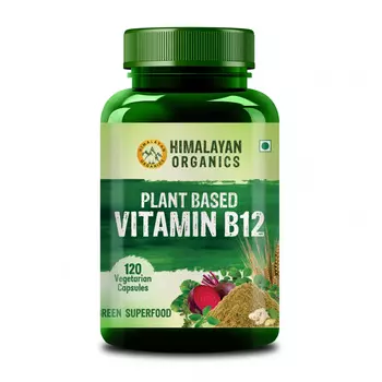 Витамин В12 (120 кап, 500 мг), Organic Vitamin B12, произв. Himalayan Organics