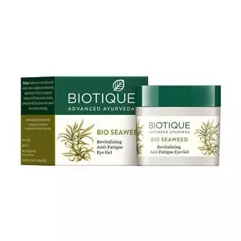 Восстанавливающий гель для кожи вокруг глаз с Морскими водорослями (15 г), Bio Seaweed Revitalizing Anti-Fatigue Eye Gel, произв. Biotique