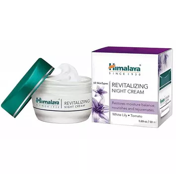 Восстанавливающий ночной крем (50 мл), Revitalizing Night Cream, произв. Himalaya