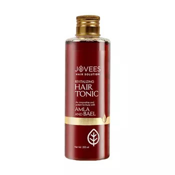 Восстанавливающий тоник для волос с Амлой и Баилем (200 мл), Revitalising Hair Tonic Amla and Bael, произв. Jovees
