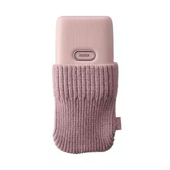 Вязаный чехол для принтера: цвет Розовый, Instax Link Sock Case Pink, произв. Instax
