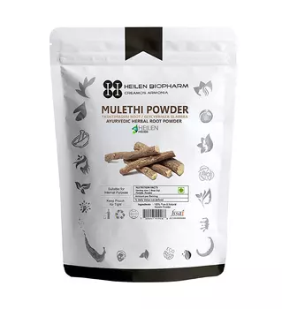 Яштимадху (200 г), Mulethi Powder, произв. Heilen Biopharm