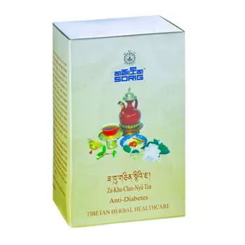 За-Кху-Чхи-Ний: тибетский чай (20 пак), Za-Khu-Chee-Nyii Tea, произв. Sorig