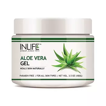 Заживляющий гель Алоэ вера (100 г), Aloe Vera Gel, произв. INLIFE