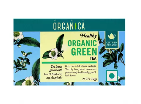 Зеленый чай (25 пак), Organica Green Tea, произв. Organica